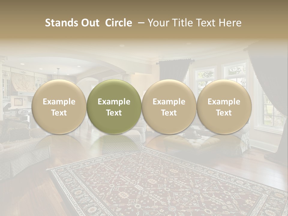 Park Flow Waterfall PowerPoint Template