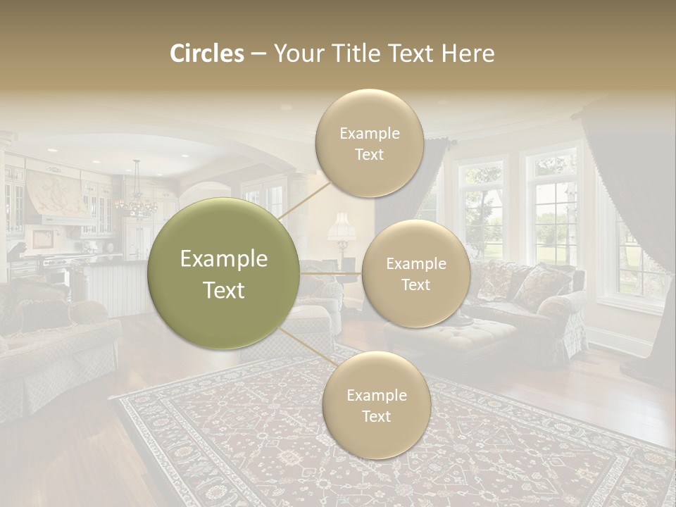 Park Flow Waterfall PowerPoint Template