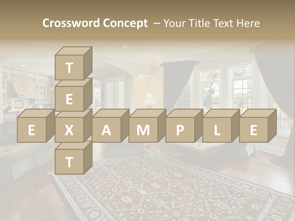 Park Flow Waterfall PowerPoint Template