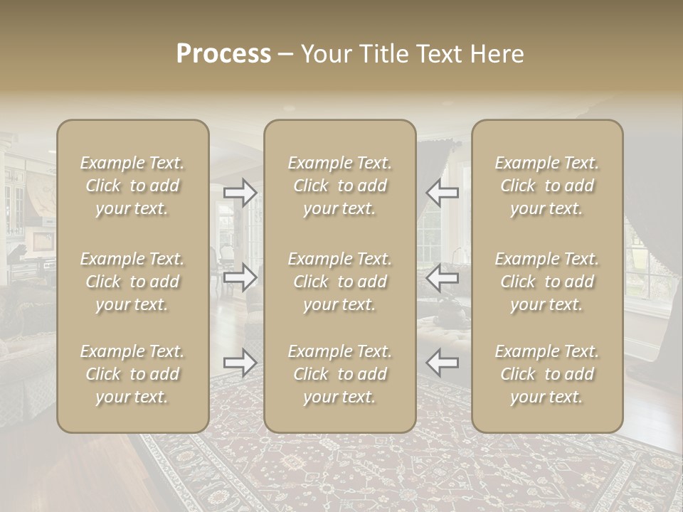 Park Flow Waterfall PowerPoint Template