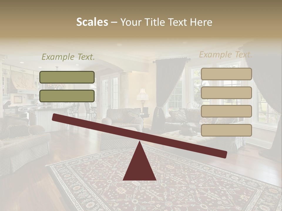 Park Flow Waterfall PowerPoint Template