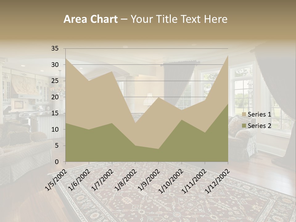 Park Flow Waterfall PowerPoint Template