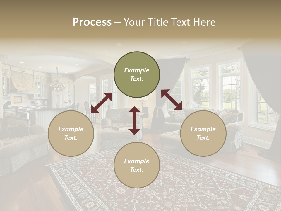 Park Flow Waterfall PowerPoint Template