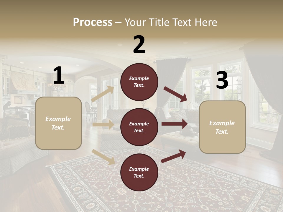 Park Flow Waterfall PowerPoint Template