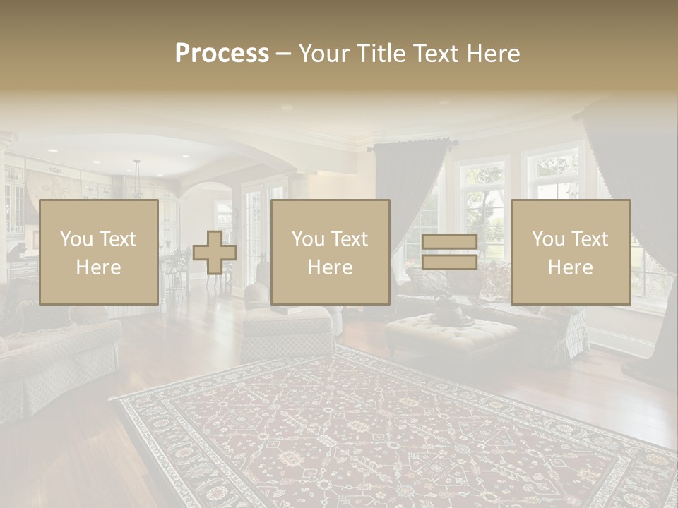 Park Flow Waterfall PowerPoint Template