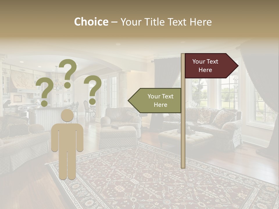 Park Flow Waterfall PowerPoint Template