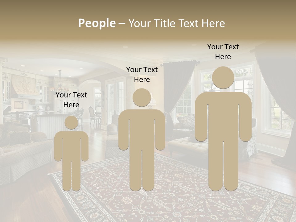 Park Flow Waterfall PowerPoint Template