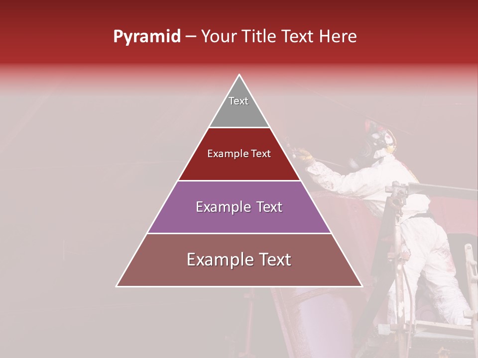 Paint Workshop Person PowerPoint Template