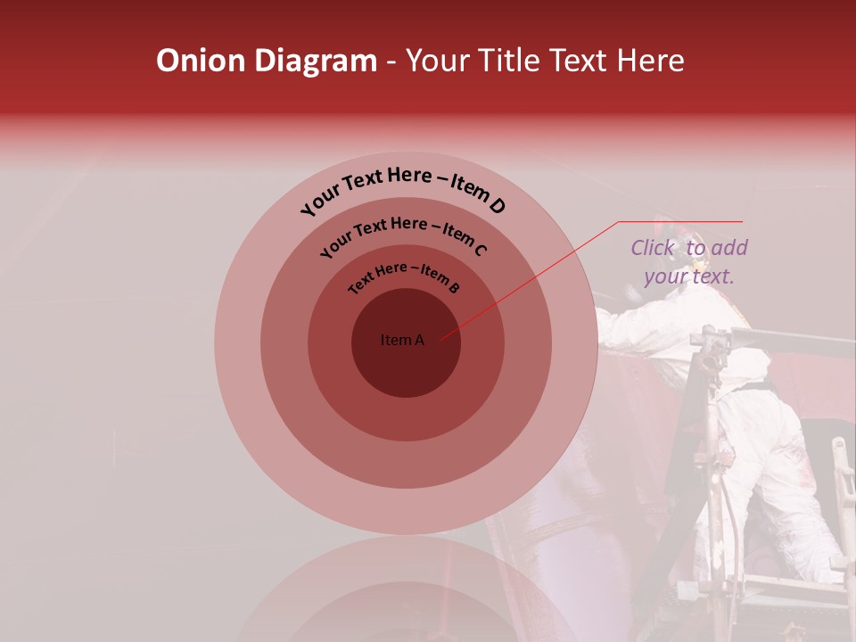 Paint Workshop Person PowerPoint Template