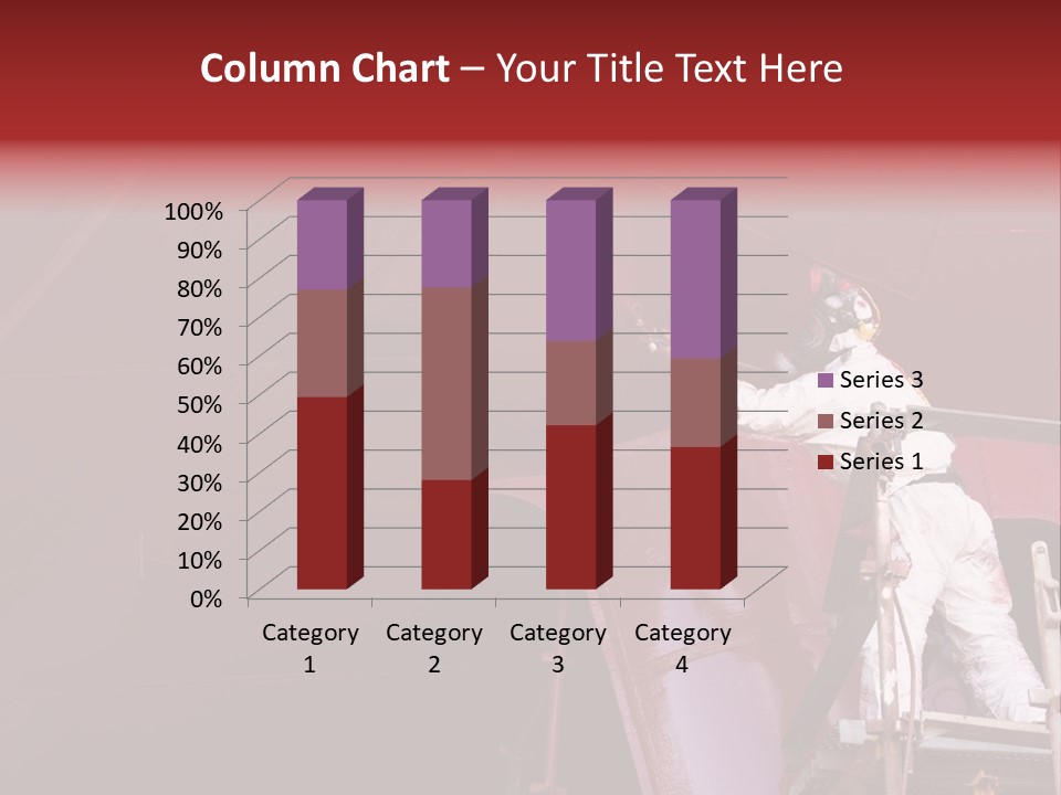 Paint Workshop Person PowerPoint Template