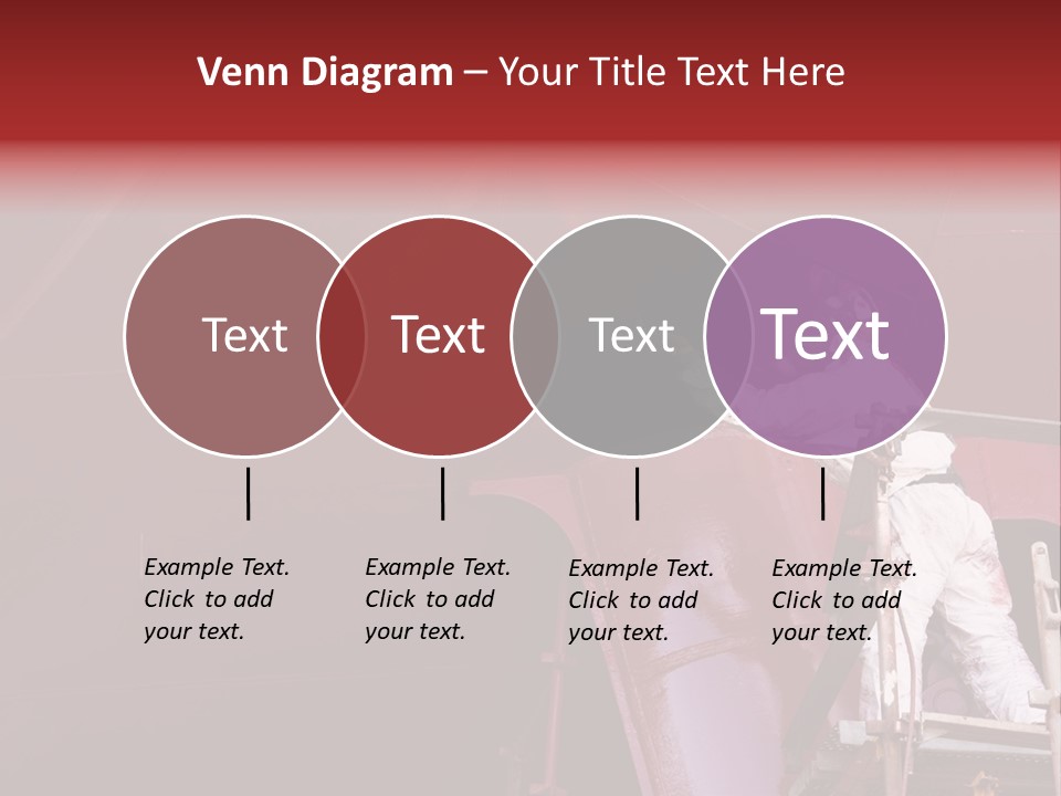 Paint Workshop Person PowerPoint Template