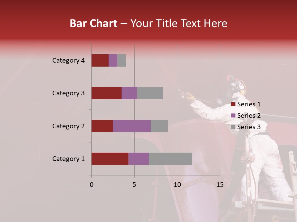 Paint Workshop Person PowerPoint Template