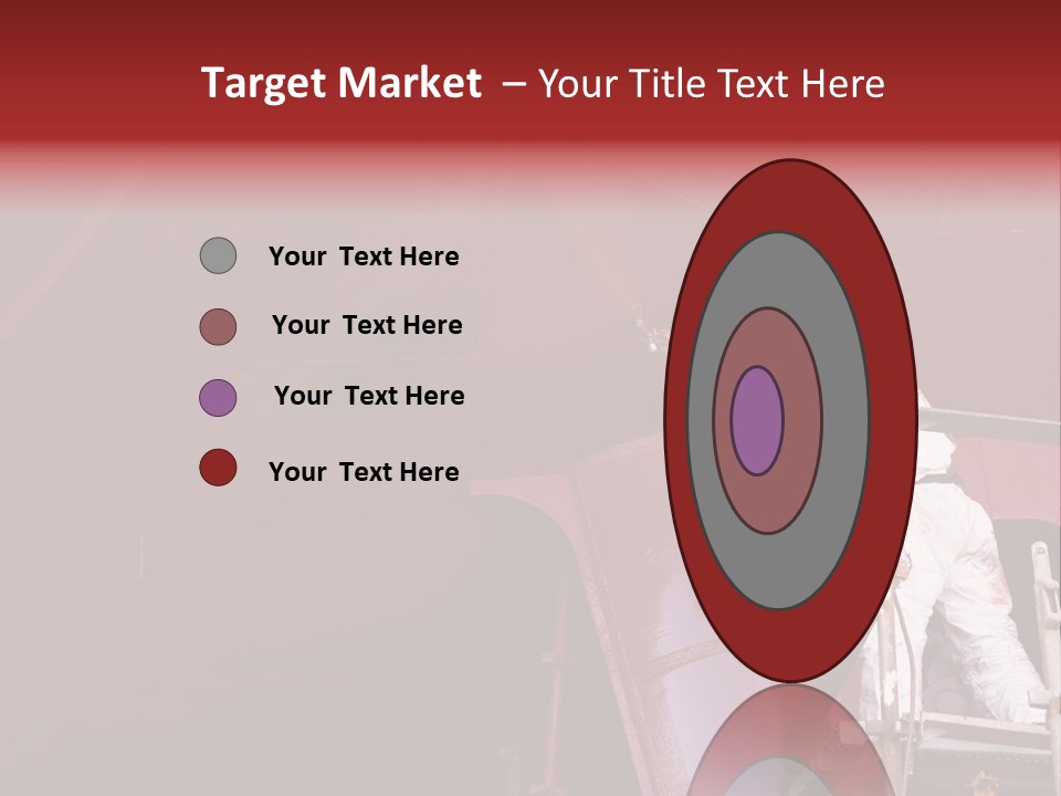 Paint Workshop Person PowerPoint Template