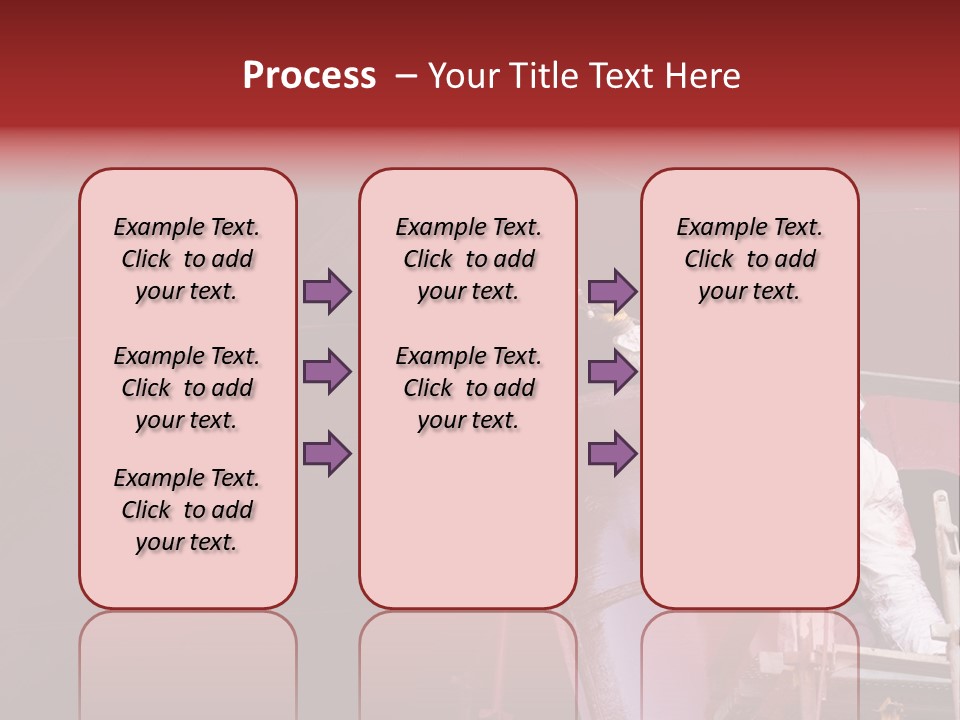 Paint Workshop Person PowerPoint Template