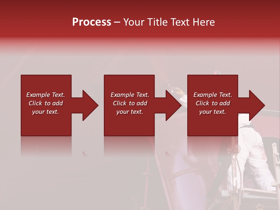 Paint Workshop Person PowerPoint Template
