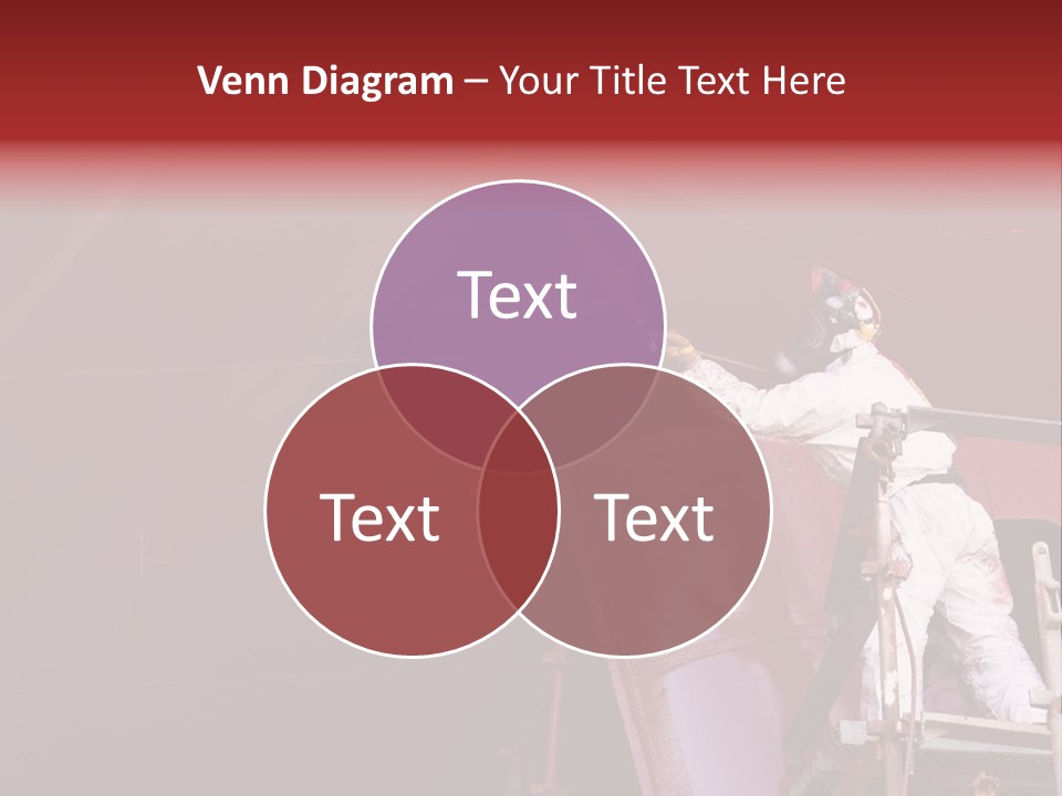 Paint Workshop Person PowerPoint Template