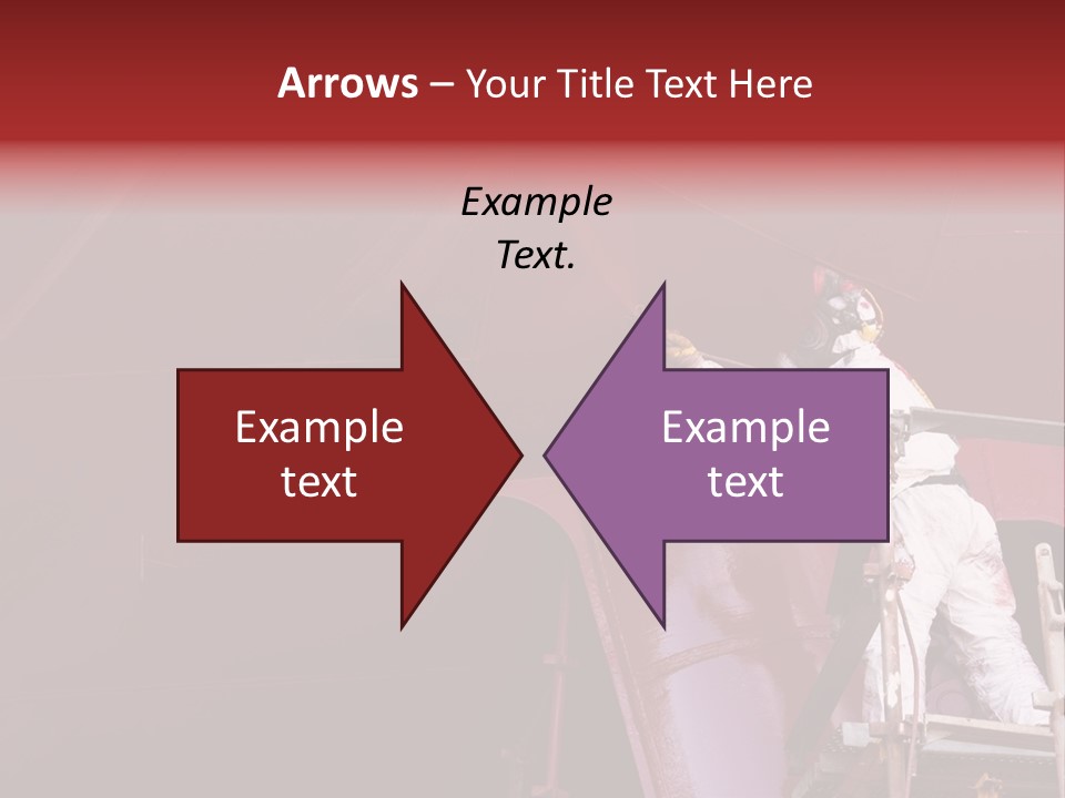 Paint Workshop Person PowerPoint Template