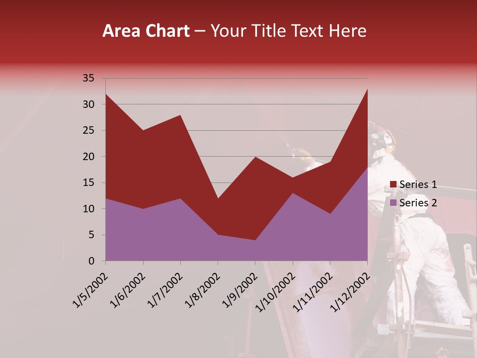 Paint Workshop Person PowerPoint Template