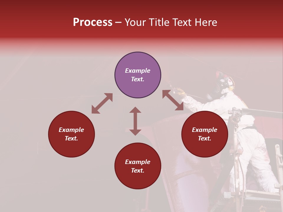 Paint Workshop Person PowerPoint Template