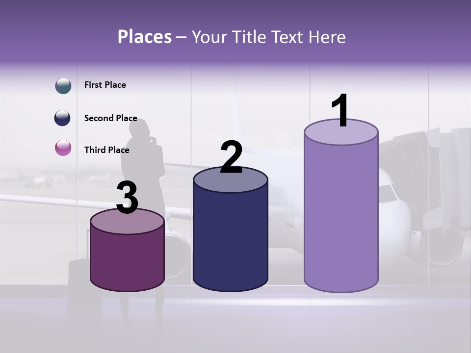 Supplier Plane Travel PowerPoint Template