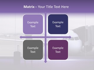 Supplier Plane Travel PowerPoint Template