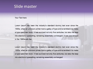 Supplier Plane Travel PowerPoint Template