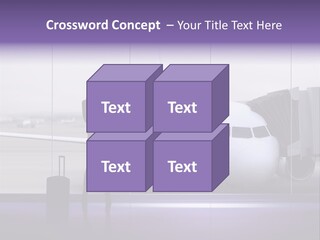 Supplier Plane Travel PowerPoint Template