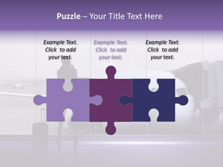 Supplier Plane Travel PowerPoint Template