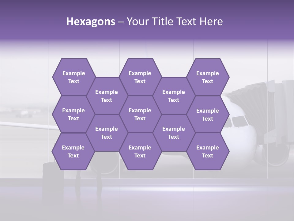 Supplier Plane Travel PowerPoint Template