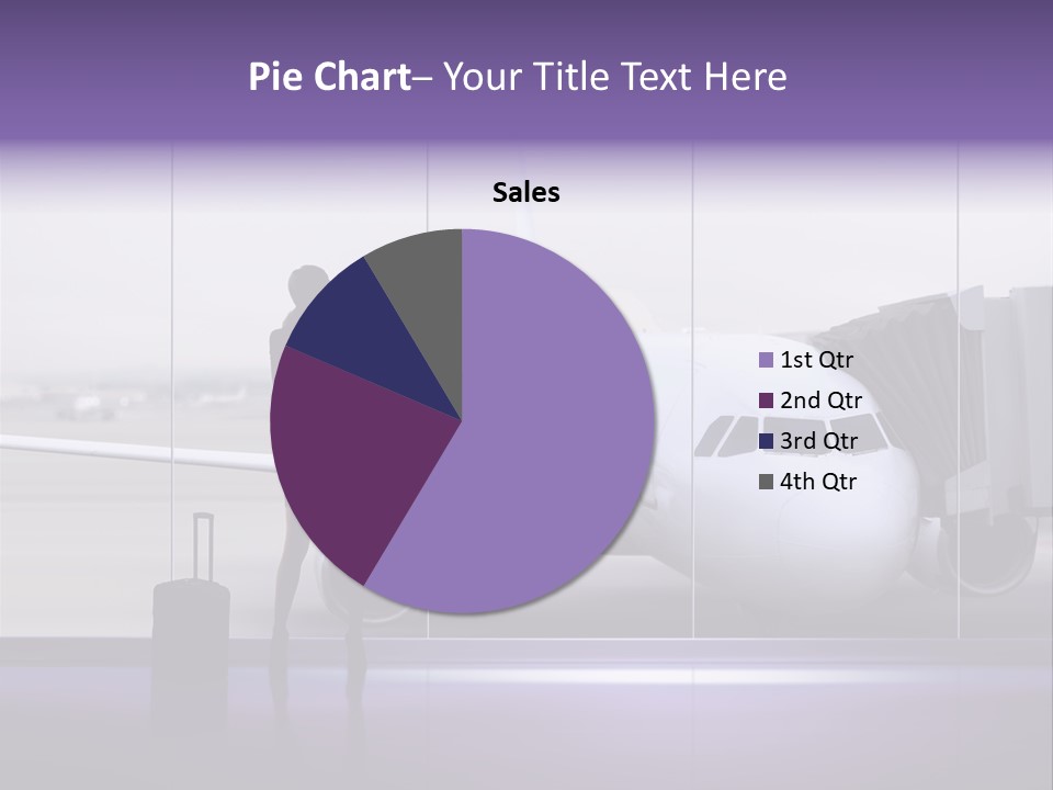 Supplier Plane Travel PowerPoint Template