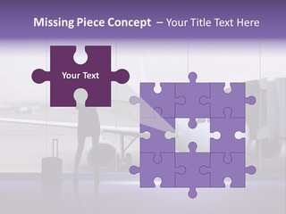 Supplier Plane Travel PowerPoint Template