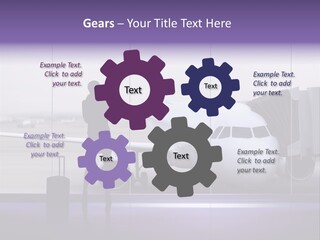 Supplier Plane Travel PowerPoint Template