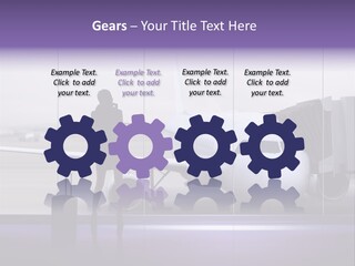 Supplier Plane Travel PowerPoint Template