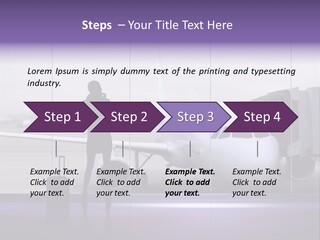 Supplier Plane Travel PowerPoint Template