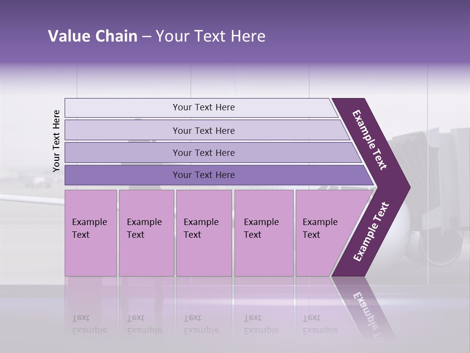 Supplier Plane Travel PowerPoint Template