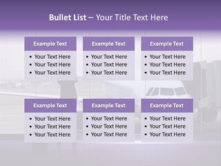 Supplier Plane Travel PowerPoint Template