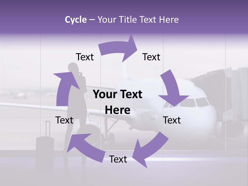 Supplier Plane Travel PowerPoint Template