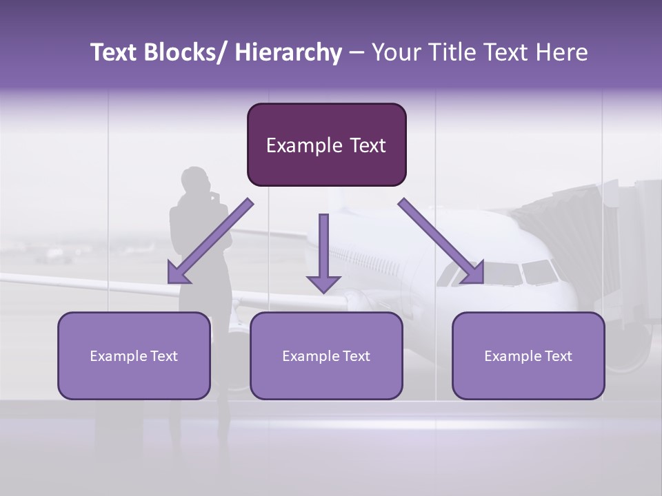 Supplier Plane Travel PowerPoint Template