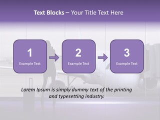 Supplier Plane Travel PowerPoint Template