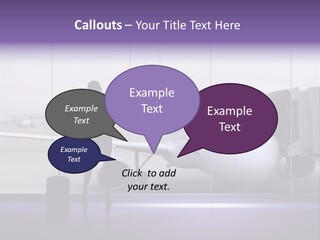 Supplier Plane Travel PowerPoint Template