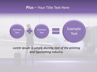 Supplier Plane Travel PowerPoint Template