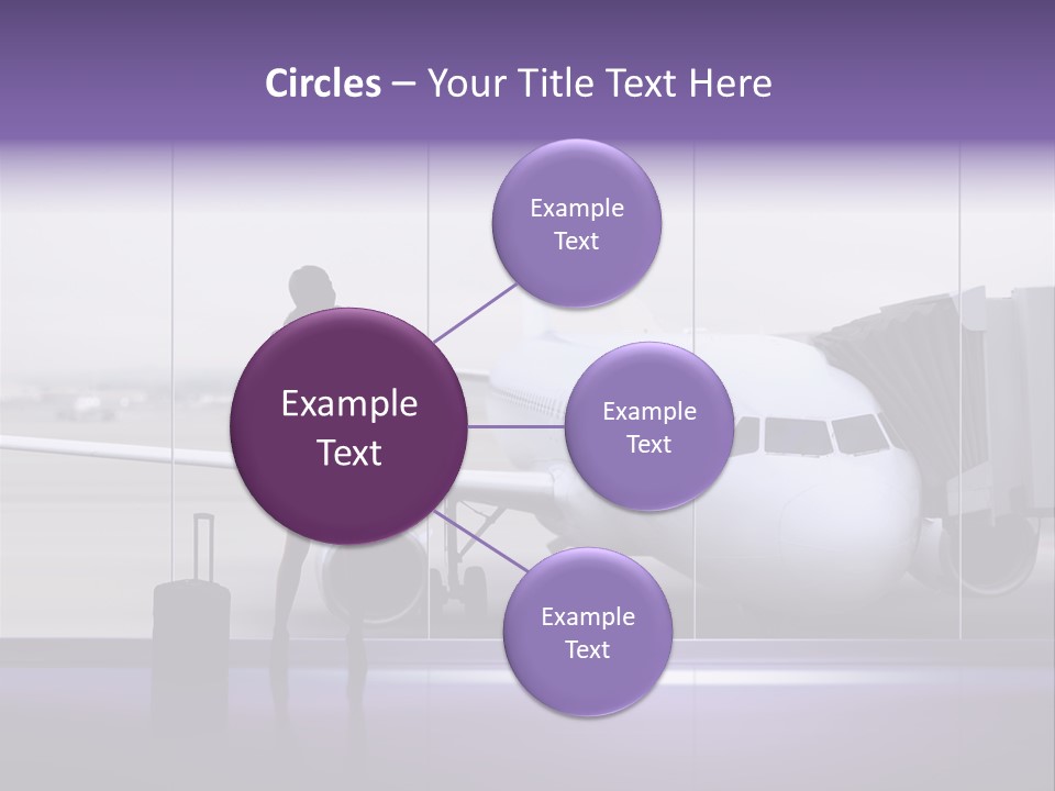Supplier Plane Travel PowerPoint Template