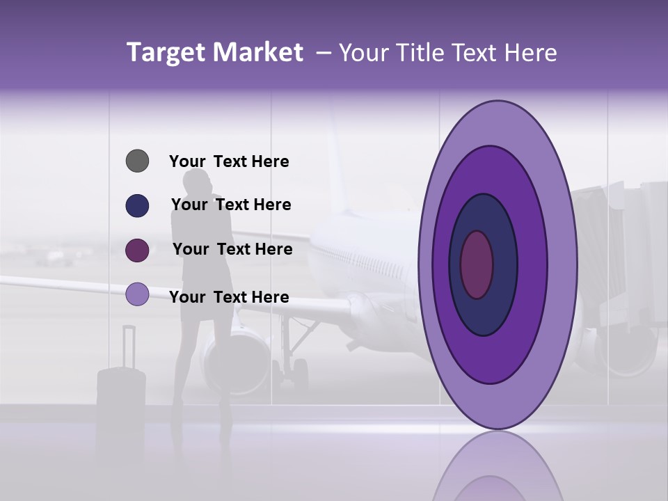 Supplier Plane Travel PowerPoint Template