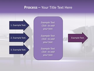 Supplier Plane Travel PowerPoint Template
