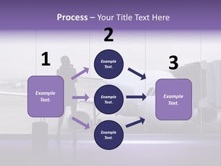Supplier Plane Travel PowerPoint Template