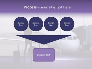 Supplier Plane Travel PowerPoint Template