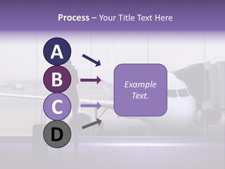 Supplier Plane Travel PowerPoint Template