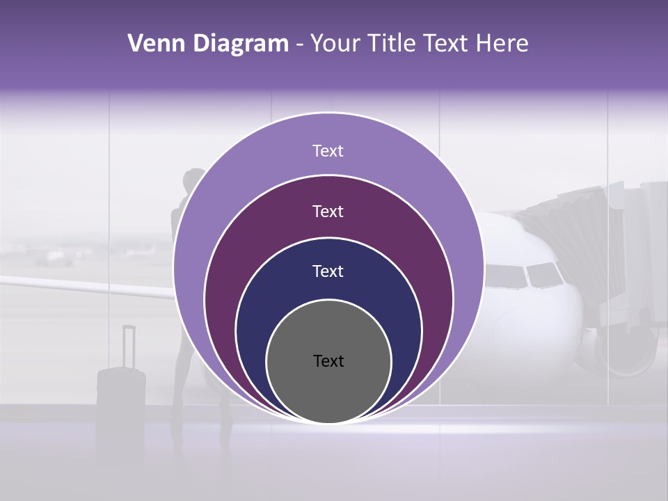 Supplier Plane Travel PowerPoint Template