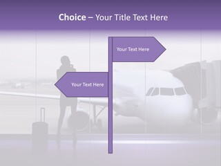Supplier Plane Travel PowerPoint Template