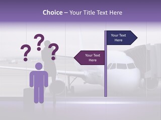 Supplier Plane Travel PowerPoint Template